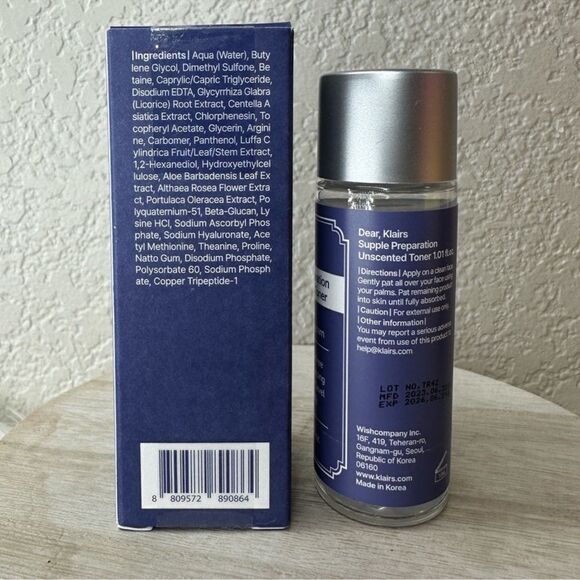 $5 🌙 Klairs Supple Preperarion Unscented Toner‎ NEW Moisturizing - Picture 3 of 5